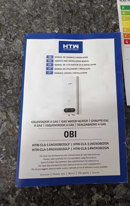 Esquentador a gás como novo