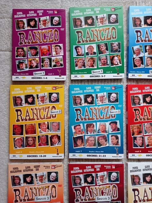 Serial RANCZO na DVD sezony  1 do 6 SUPER CENA + film Ranczo Wilkowyje
