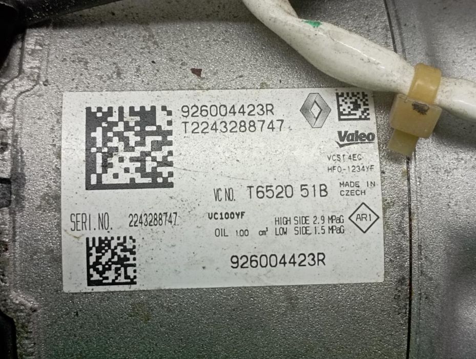 Compressor AC RENAULT Clio V (BF_)