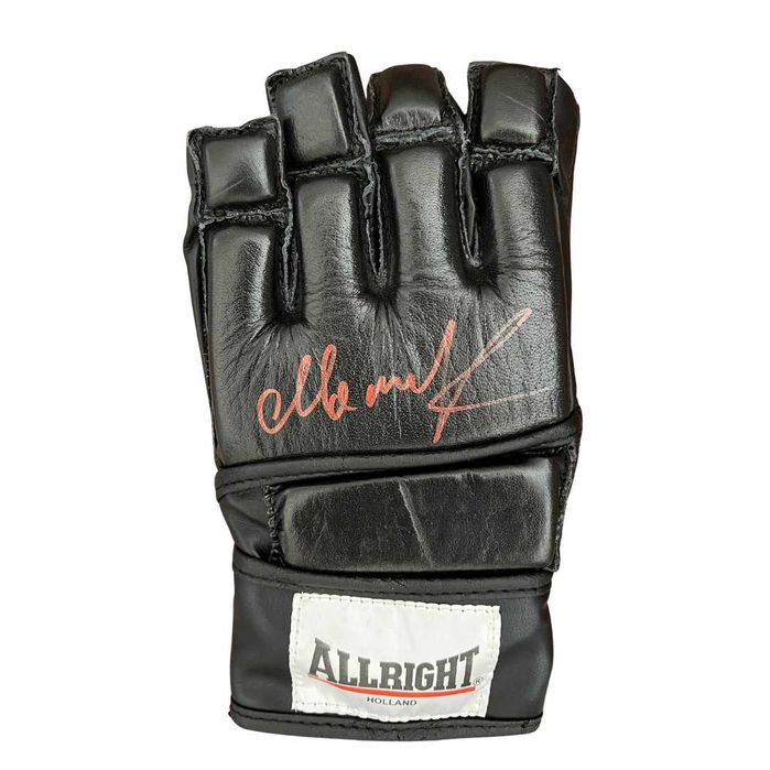 Mamed Khalidov KSW UFC MMA rękawica z autografem + certyfikat autenty.
