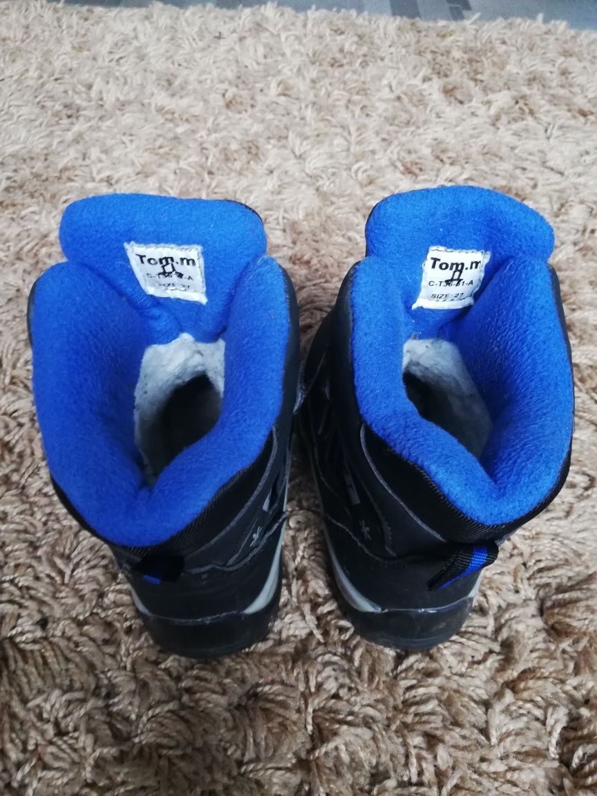Зимние сапожки, ботинки ТОМ М. 27 размер. Стелька 17