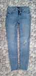 Spodnie jeansowe dziury rurki Pieces 36/S/8