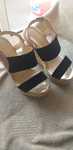Sandalias em pele como novas