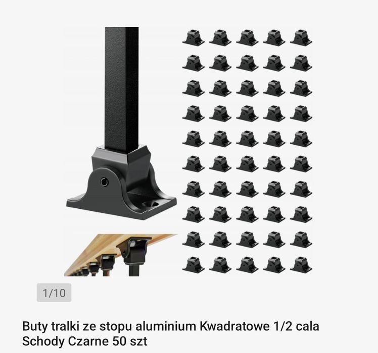 But tralki balustrady 50szt