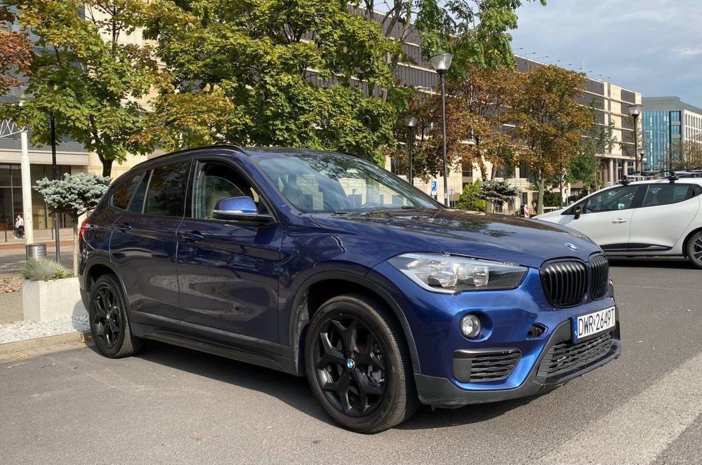 BMW X1 2.0 benzyna 2018r. Automat/tempomat/klima/Auto sprowadzone USA