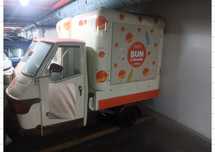 Ape Piaggio 50 street food