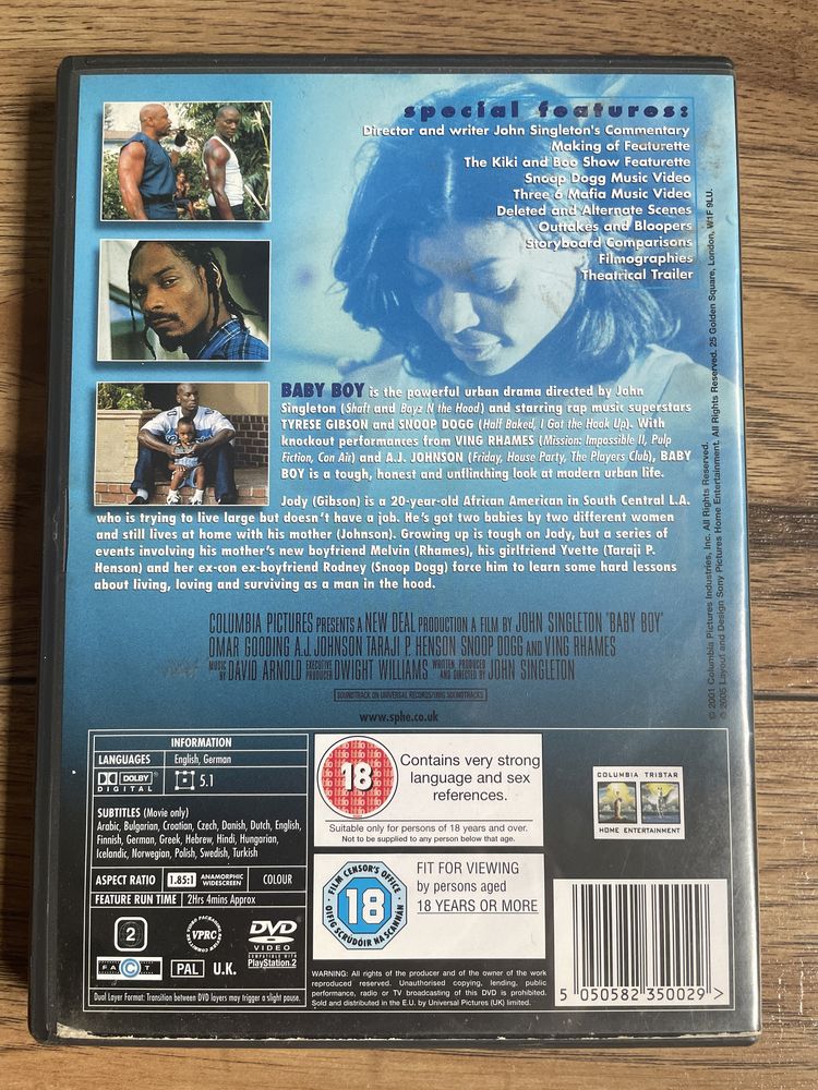 Baby Boy płyta dvd polskie napisy