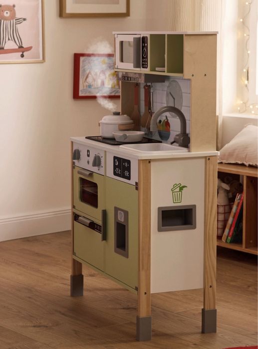 Дитяча кухня lupilu, аналог деревʼяна кухня Playtive кухня IKEA.