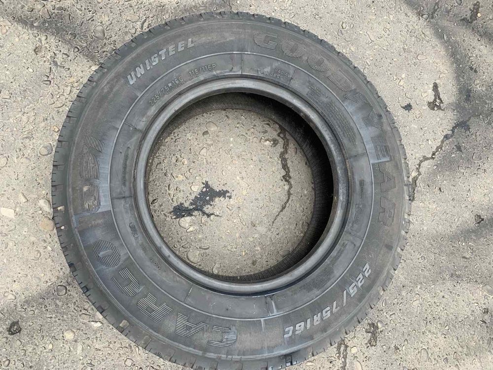Шини 225/75 R16C Goodyear літо 2021 рік 7 мм