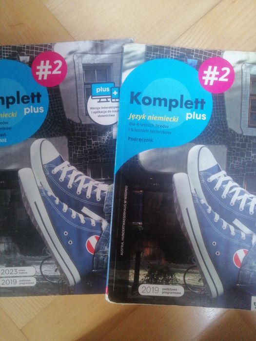 Komplett plus 2, podręcznik i ćwiczenia.