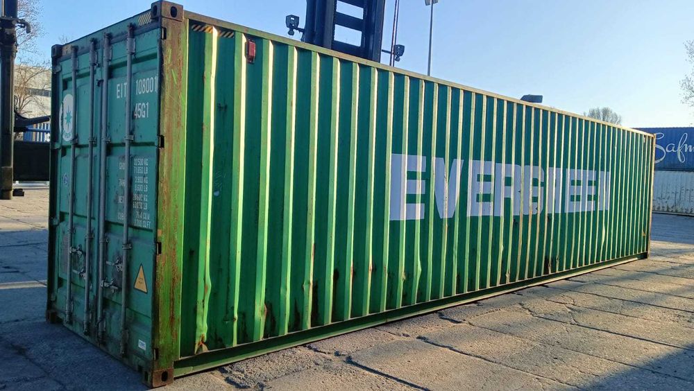 Kontener morski 12 metrów, używany, sprawny 40 HC CW / PZ