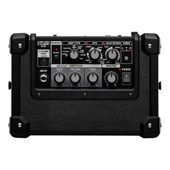 Roland MICRO CUBE GX Guitar Amplifier, Black- Battery powered + Mains