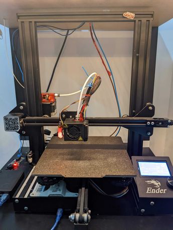 Impressora 3D - Ender 3 com Upgrades (Oferta 1 Filamento)