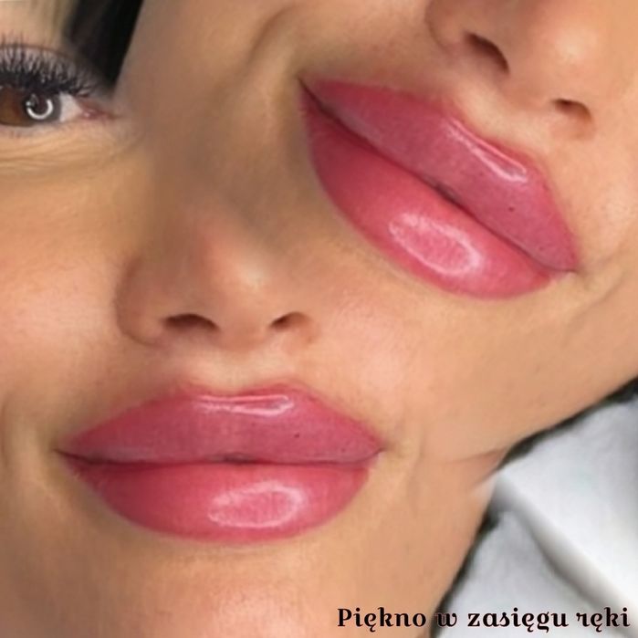 Powiększanie ust i Wolumetrie twarzy / Tropo-kolagen/ Botox