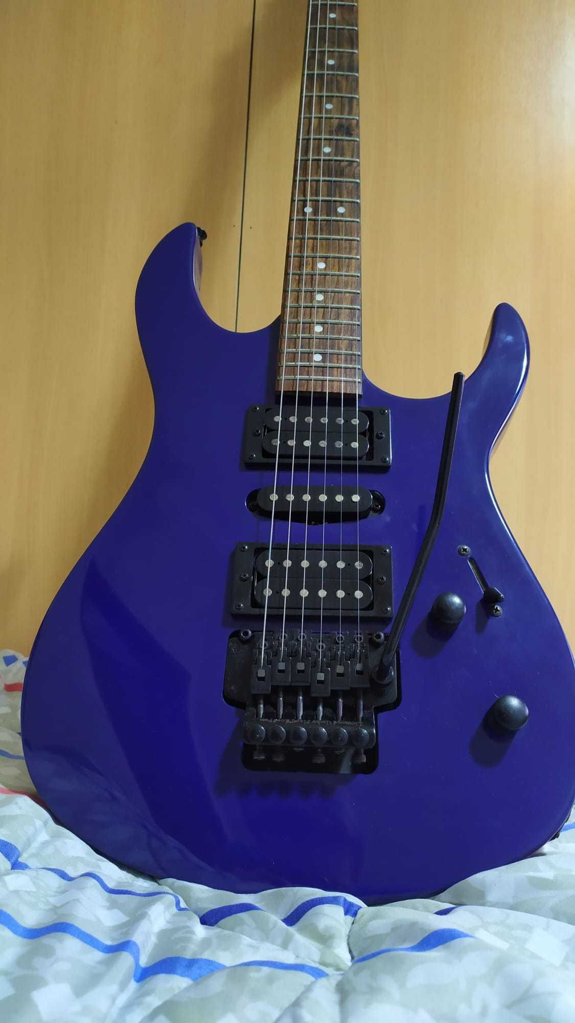 Guitarra elétrica Floyd Rose + Correia Dunlop + Cabo 3M + 24 palhetas