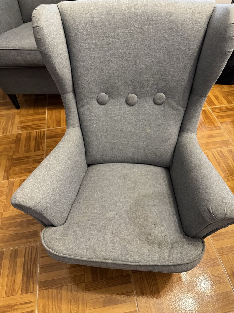 Poltrona criança modelo STRANDMON di Ikea