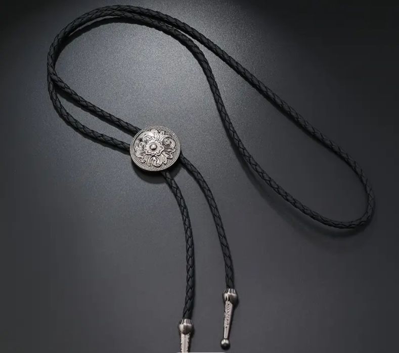 Nowy krawat kowbojski Bolo Texas Donald Trump Western United States