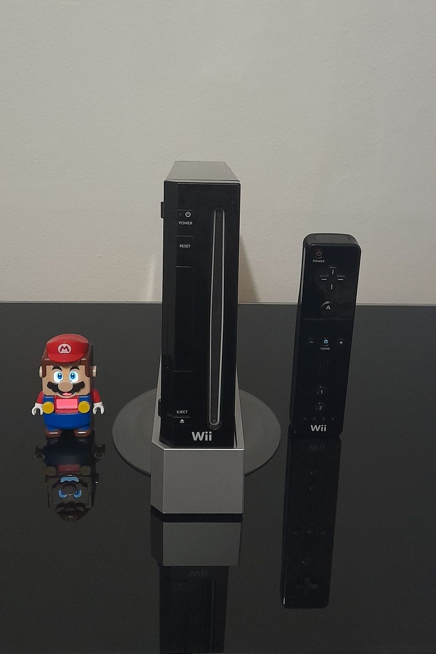 Consola Nintendo Wii Black Edition + Comando Wii (EXCELENTE ESTADO)