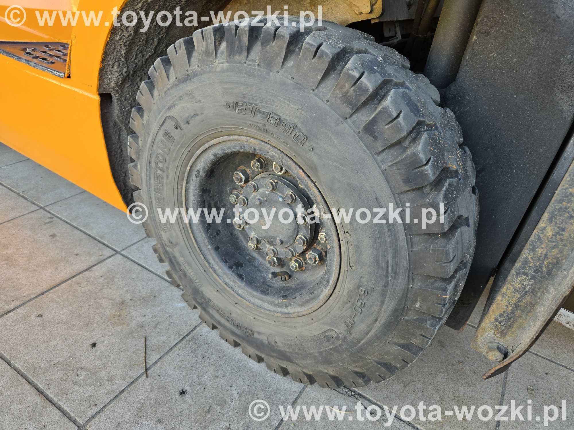 Wózek Widłowy TOYOTA 7FG15 , Wózki Widłowe TOYOTA 7FGF15 widlak LINDE
