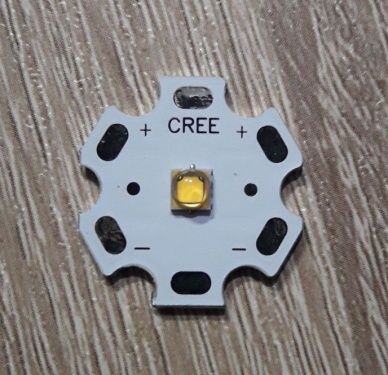 Светодиод cree теплый