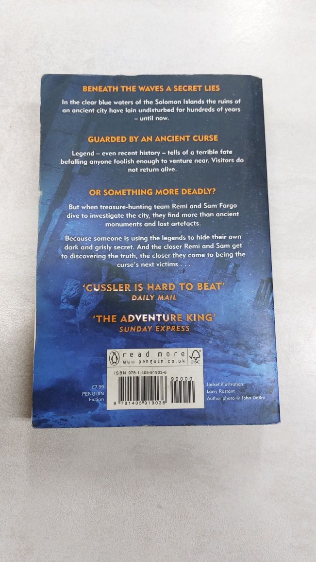The Solomon Curse. Clive Cussler. J. Angielski