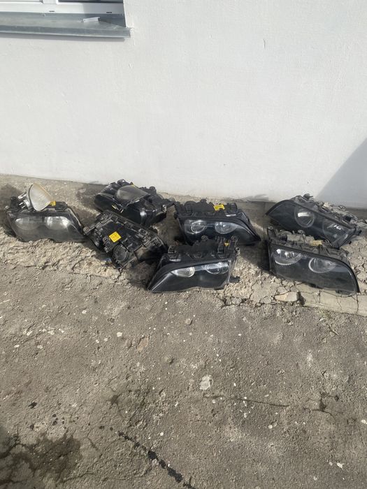 Фари bmw e46 дорестайл з глазками