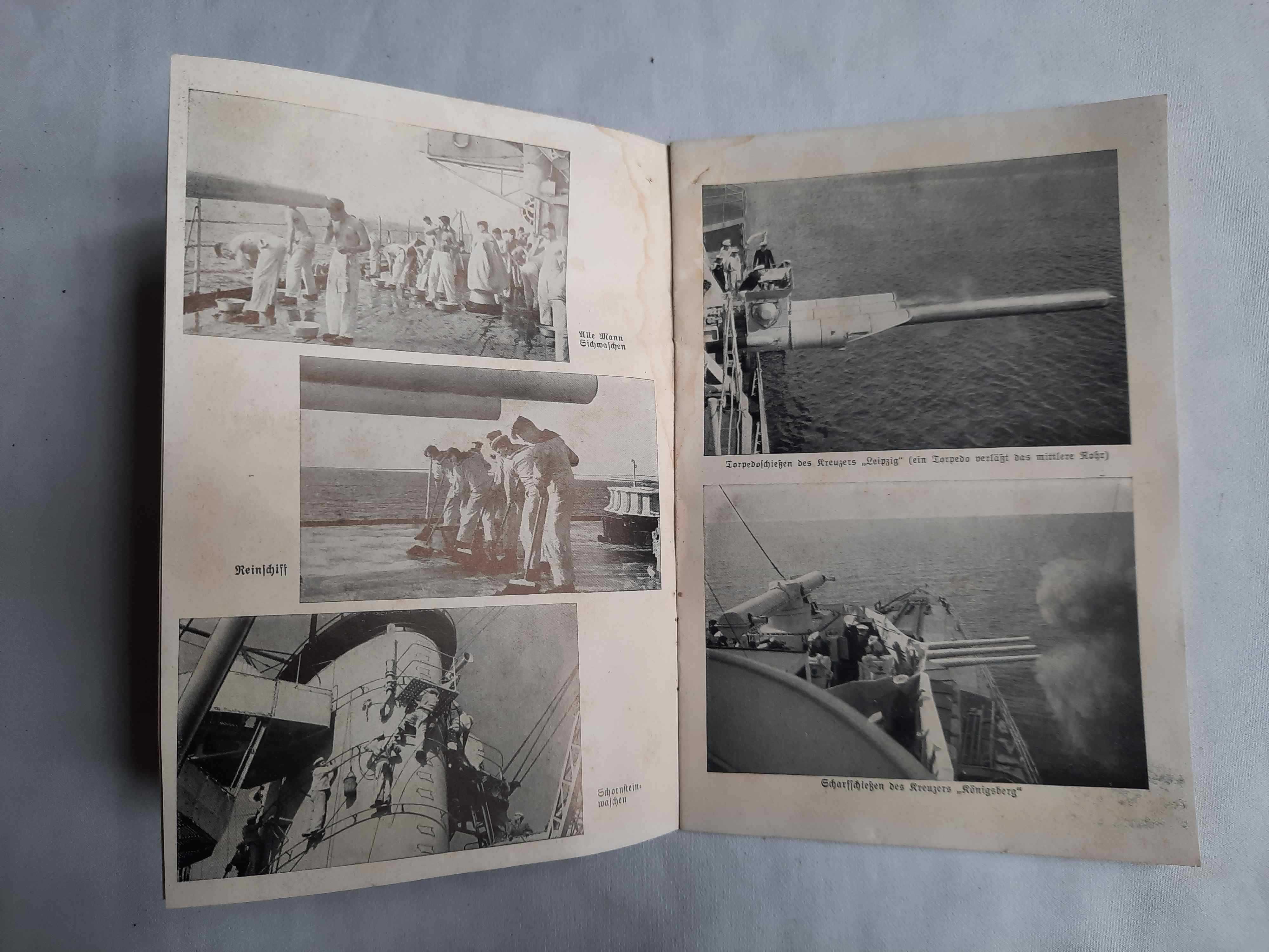 Kriegsmarine Broszura Jak wstąpić do Marynarki Wojennej II W.Ś.