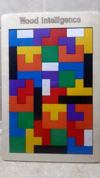 Разноцветный пазл-головоломка Танграм для детей