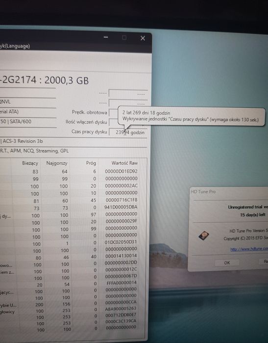 Dysk  HDD  2 TB 2,5' Seagate Skyhawk PC Laptop Xbox PS4 NAS