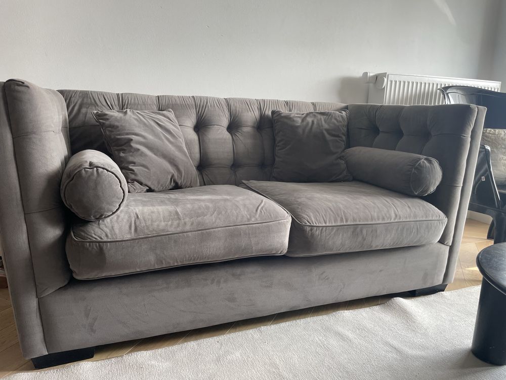 Sofa Mint Grey nierozkladana