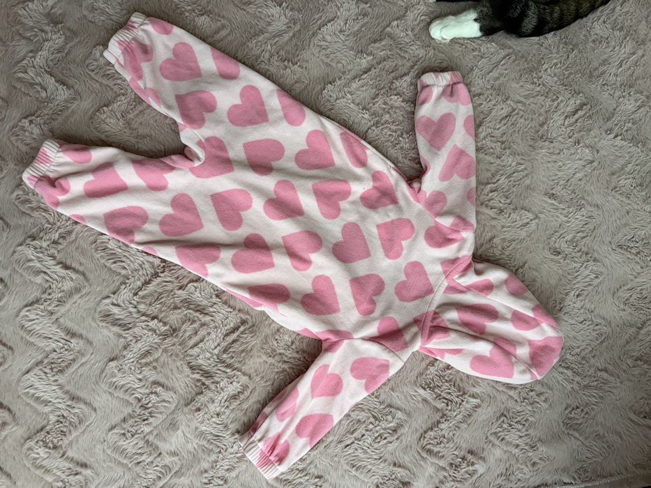 Флісовий ромпер 3-6 міс на дівчинку