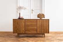 Komoda drewniana Skagen II mid-century modern