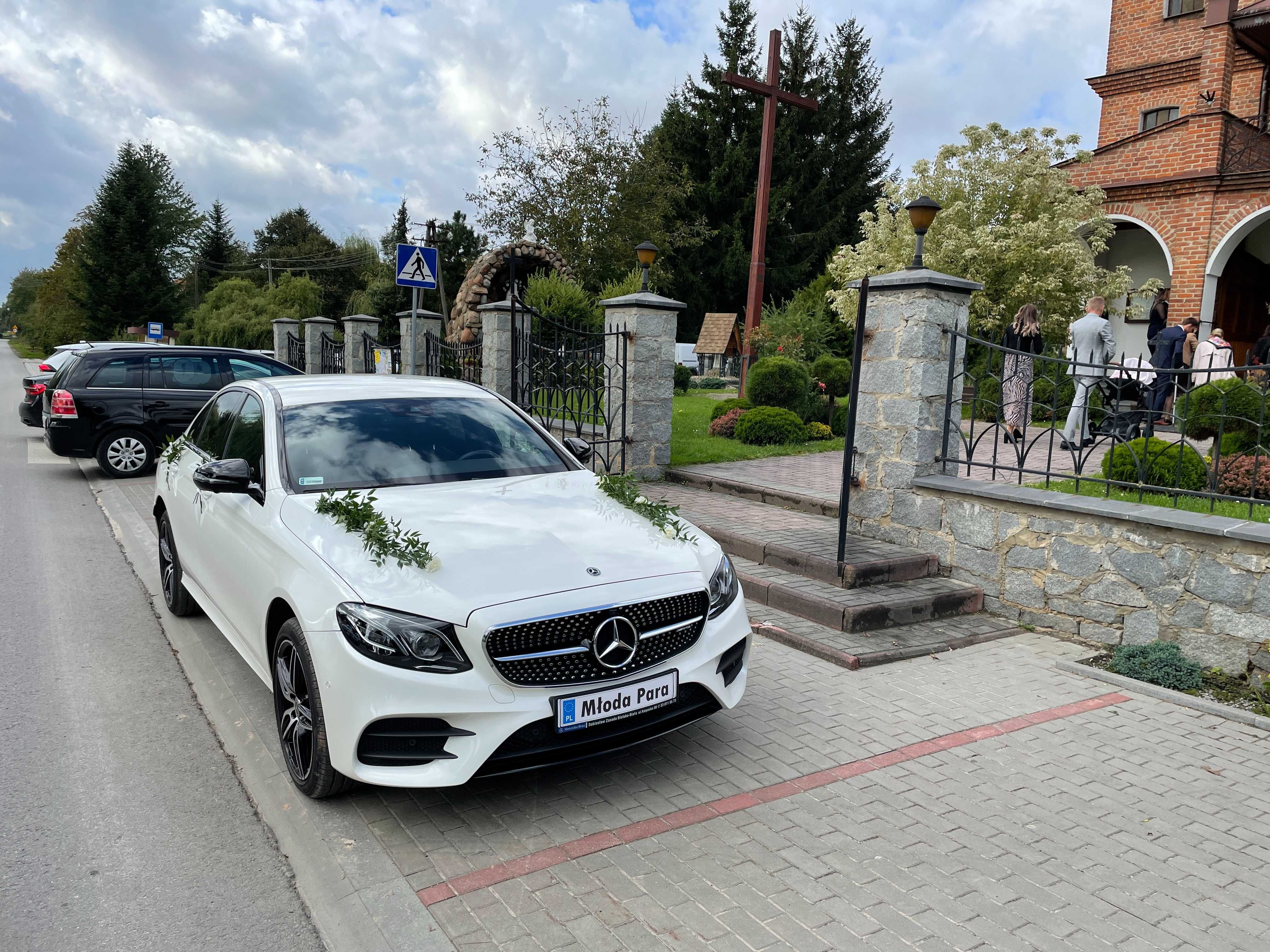 Auto do ślubu - Mercedes E-Klasa