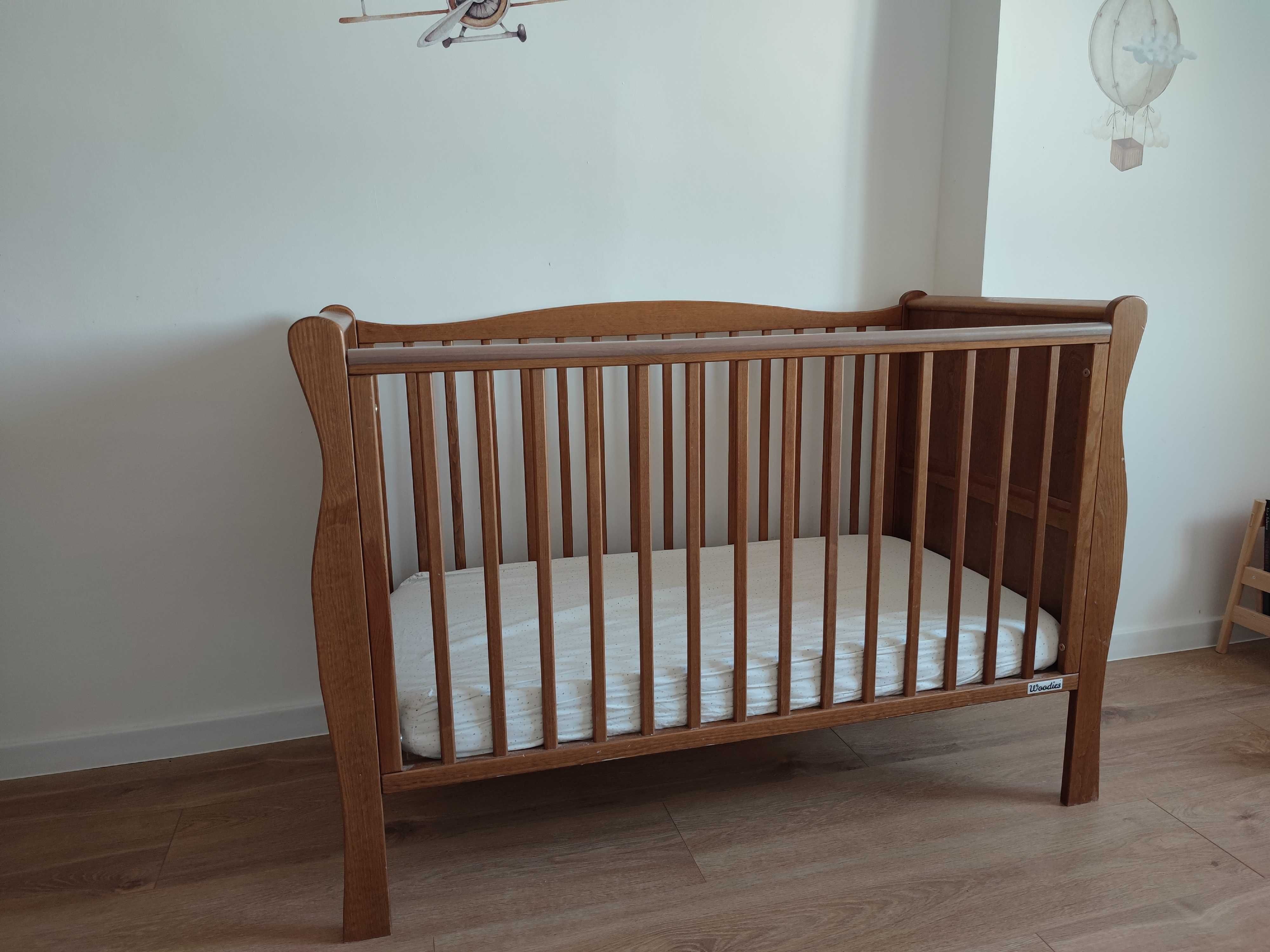 Łóżeczko niemowlęce Noble Cot 120×60 vintage - WOODIES
