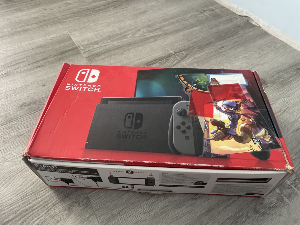 Nintendo Switch Original + Dock, Acessórios e Caixa – Funcional
