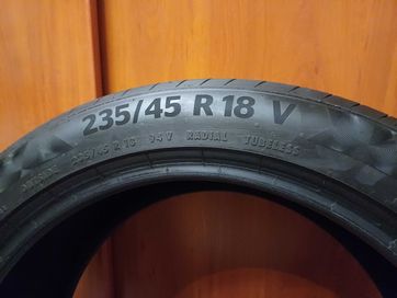 Opony letnie 235/45 R18 Continental Premium Contact 6 - używane