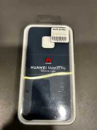 Oryginalne Etui Silicone Case Huawei Mate 20 Pro Light Blue