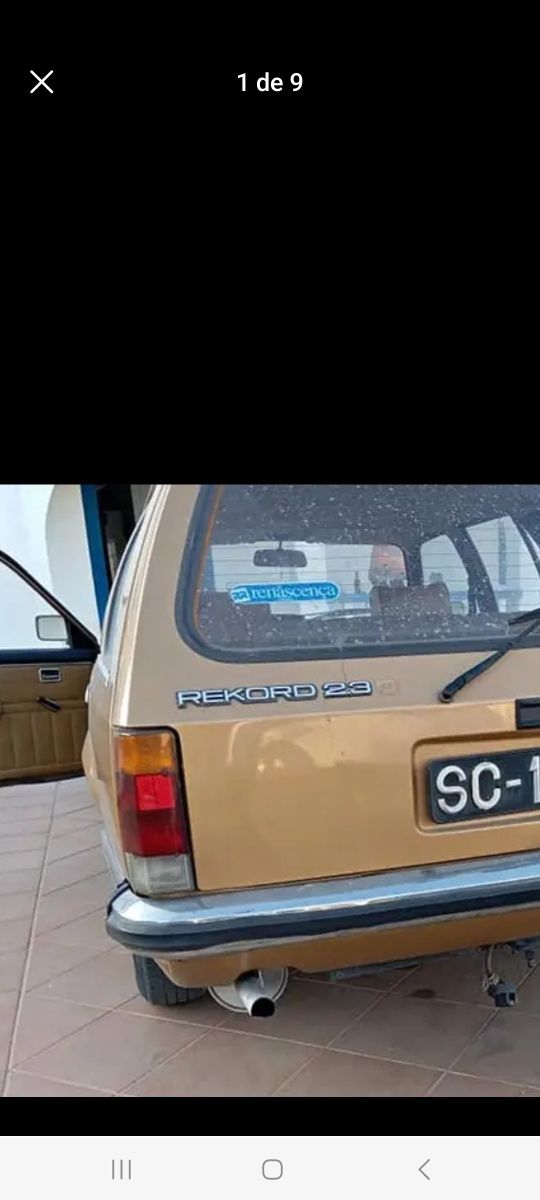 Farolim opel rekord van 2.3d