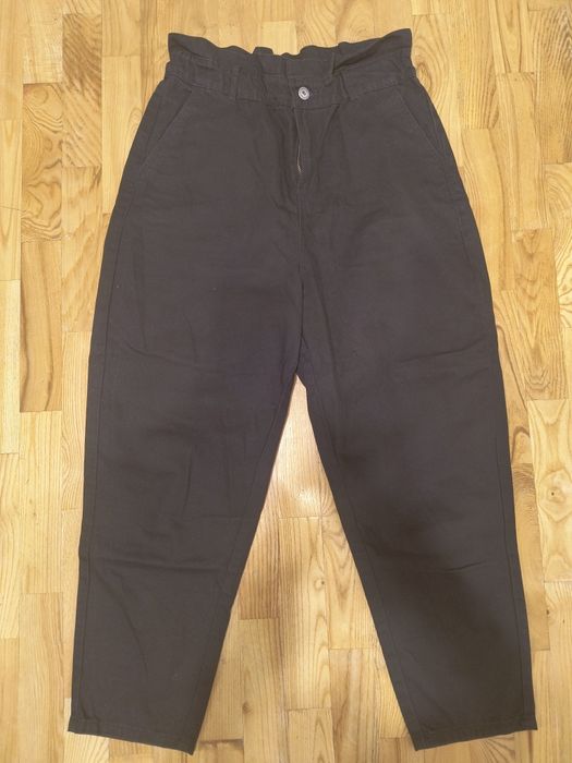 Spodnie, jeansy, dżinsy,wysoki stan 44