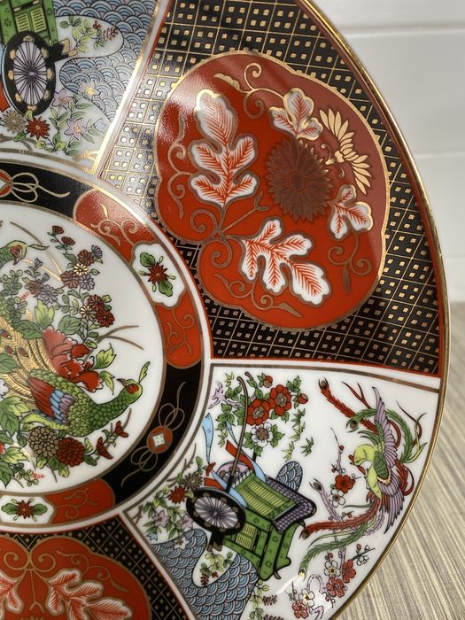 Prato de porcelana antiga chines