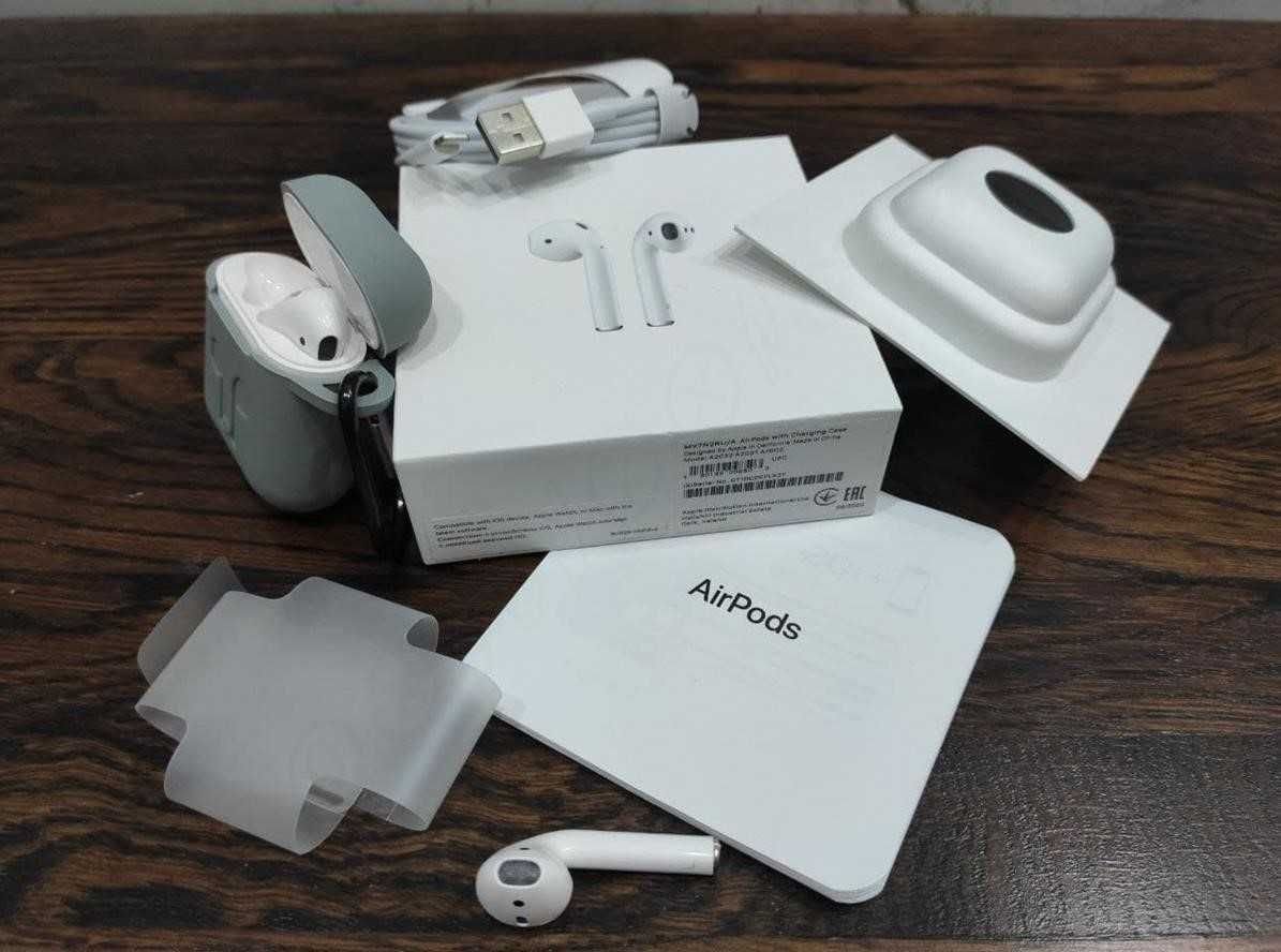 TWS Навушники AirPods 2 З оригінальним IMEI з Повним комплектом