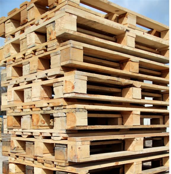 Palety euro jasne