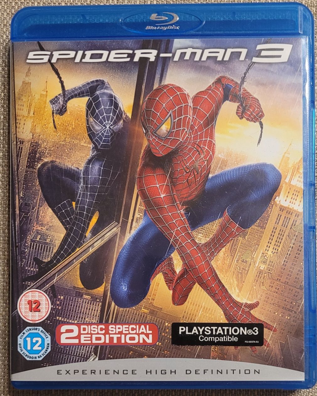 Blu-ray  Igrzyska Śmierci , Spider-Man 3