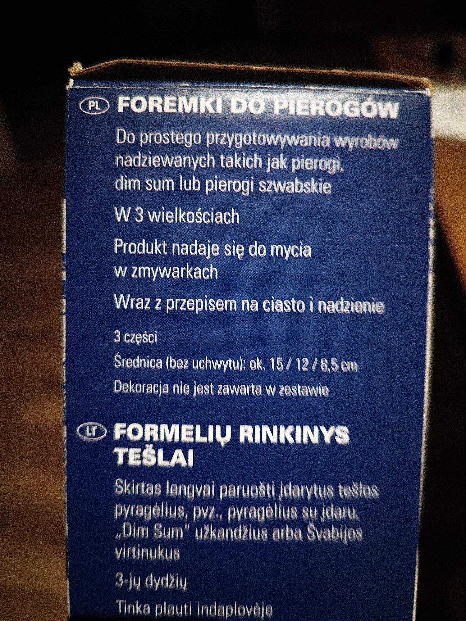 Foremki do pierogów