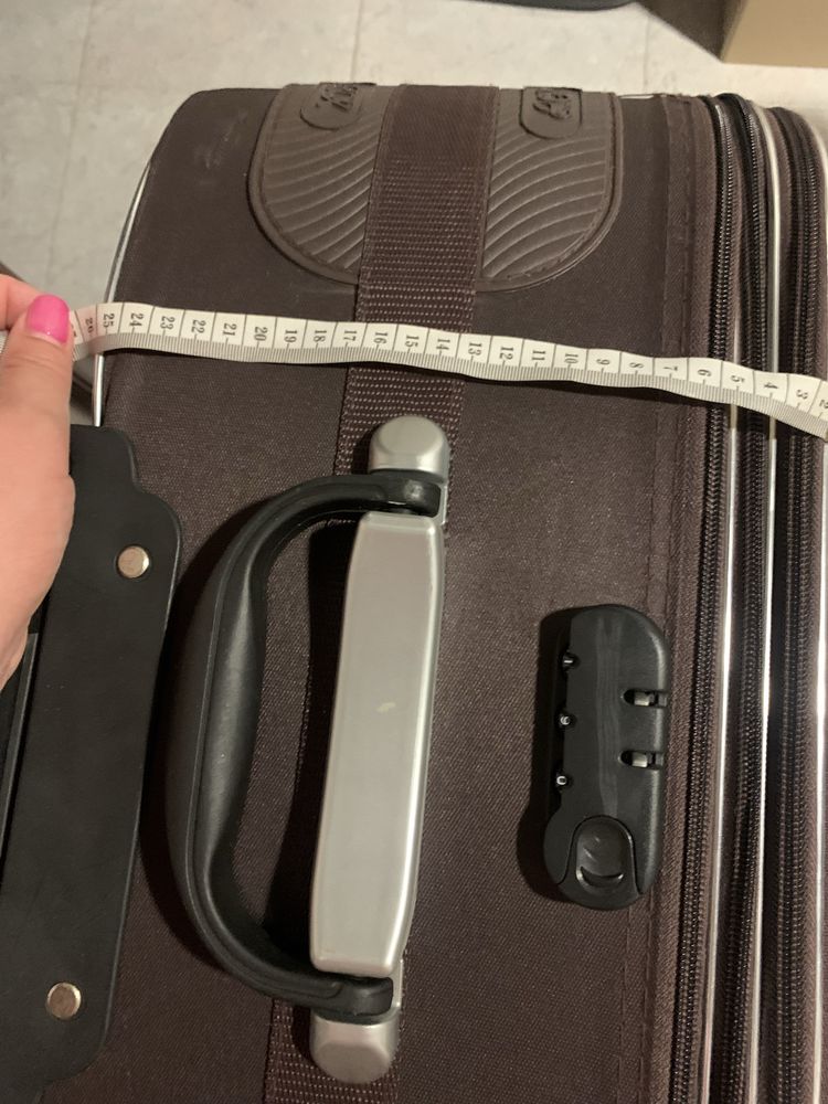 Mala de viagem castanho