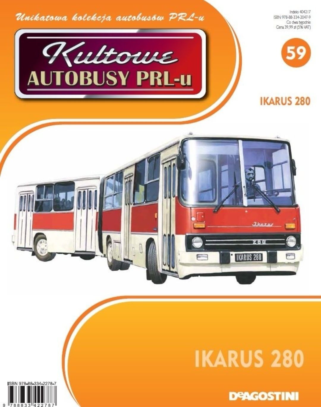 Ikarus 280 model DeAgostini UNIKAT