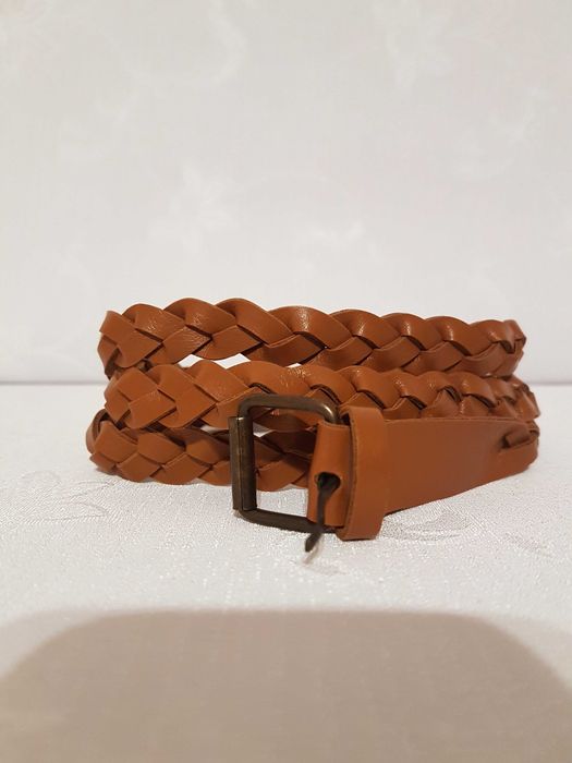 Ремінь пояс косичка