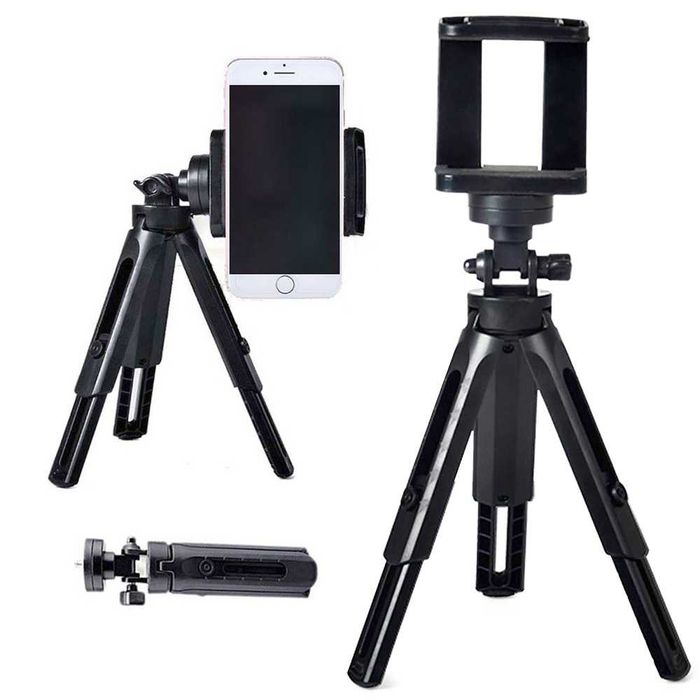 UCHWYT STATYW STOJAK na Telefon Aparat TRIPOD Regulowany SELFIE Stick