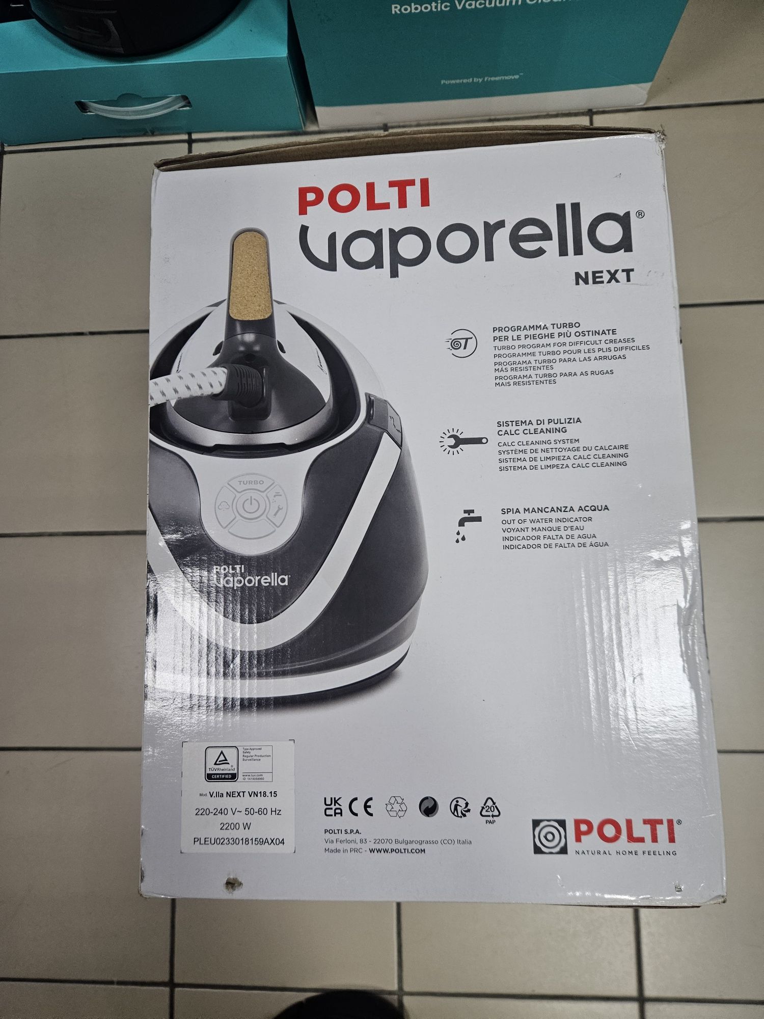 Праска з парогенератором Polti Vaporella Next VN18.15