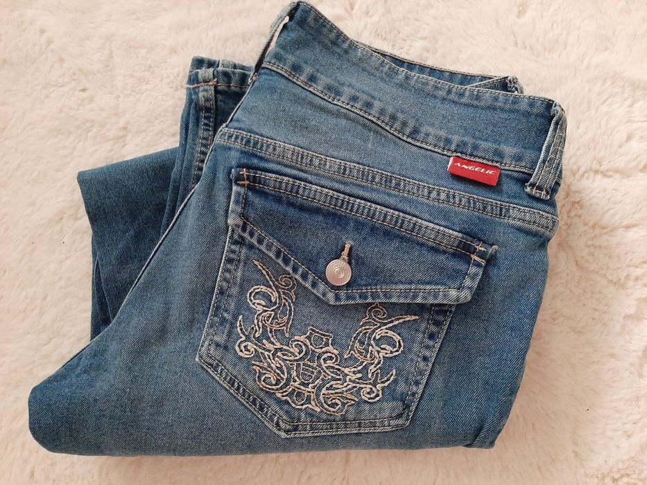 H&m Fraled low jeans r 40 j nowe